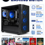 X62 İ5 14400F RTX 5060 8GB 32GB RAM 500GB M.2 SSD Oyuncu Bilgisayarı