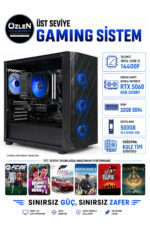 X62 İ5 14400F RTX 5060 8GB 32GB RAM 500GB M.2 SSD Oyuncu Bilgisayarı