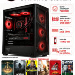 XL54 RYZEN 5 7500X3D RTX 5070 12GB 32GB DDR5 RAM 1TB M.2 SSD Üst Seviye Oyuncu Bilgisayarı