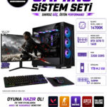 XXL26 İ7 14700K RTX 5070 Tİ 16GB 32GB DDR5 RAM 1TB M.2 SSD 24'' Full HD 200Hz Oyuncu Bilgisayarı