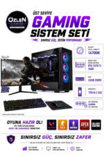 XXL26 İ7 14700K RTX 5070 Tİ 16GB 32GB DDR5 RAM 1TB M.2 SSD 24'' Full HD 200Hz Oyuncu Bilgisayarı