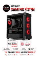 X58 RYZEN 5 5600 RX 9060 XT 8GB 16GB RAM 500GB M.2 SSD Oyuncu Bilgisayarı - Görsel 2