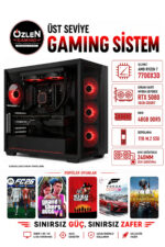 XXL23 RYZEN 7 7700X3D RTX 5080 16GB 48GB DDR5 RAM 1TB M.2 SSD Üst Seviye Oyuncu Bilgisayarı