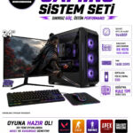 XL53 İ5 14400F RX 9070 16GB 1TB M.2 SSD 16GB DDR5 RAM 24'' Full HD 200Hz Oyuncu Bilgisayarı