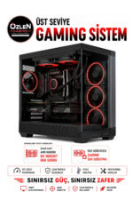 X55 RYZEN 7 8700F RX 9060 XT 8GB 16GB DDR5 RAM 1TB M.2 SSD Oyuncu Bilgisayarı - Görsel 2