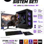 XL52 RYZEN 7 5700X RX 9070 16GB 1TB M.2 SSD 16GB RAM 24'' Full HD 200Hz Oyuncu Bilgisayarı