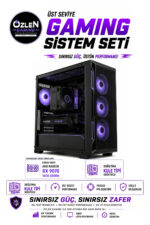 XL52 RYZEN 7 5700X RX 9070 16GB 1TB M.2 SSD 16GB RAM 24'' Full HD 200Hz Oyuncu Bilgisayarı - Görsel 2