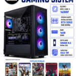 X56 İ3 14100F RTX 5050 8GB 16GB DDR5 RAM 500GB M.2 SSD Oyuncu Bilgisayarı