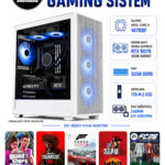 XL51 İ7 14700F RTX 5070 12GB 32GB DDR5 RAM 1TB M.2 SSD Üst Seviye Beyaz Oyuncu Bilgisayarı