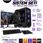 X51 RYZEN 7 5700X RX 9060 XT 8GB 16GB RAM 1TB M.2 SSD 24'' Full HD 200Hz Oyuncu Bilgisayarı