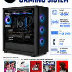 XXL14 İ9 14900K RX 9070 XT 16GB 64GB DDR5 RAM 2TB M.2 SSD Üst Seviye Oyuncu Bilgisayarı