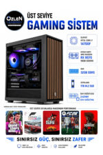 XL43 İ7 14700F RX 9070 16GB 32GB DDR5 RAM 1TB M.2 SSD Üst Seviye Oyuncu Bilgisayarı