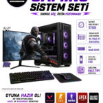 X50 RYZEN 7 9700X RX 9060 XT 8GB 16GB DDR5 RAM 500GB M.2 SSD 24'' Full HD 200Hz Oyuncu Bilgisayarı