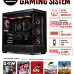 XXL18 RYZEN 7 7800X3D RX 9070XT 16GB 48GB DDR5 RAM 1TB M.2 SSD Üst Seviye Oyuncu Bilgisayarı
