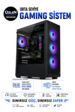 X46 İ5 14400 RTX 5050 8GB 16GB DDR5 RAM 500GB M.2 SSD Oyuncu Bilgisayarı - Görsel 2
