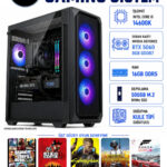 X45 İ5 14600K RTX 5060 8GB 16GB DDR5 RAM 500GB M.2 SSD Oyuncu Bilgisayarı