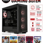 X90 RYZEN 7 5700 RX 580 8GB 16GB RAM 500GB M.2 SSD Oyuncu Bilgisayarı