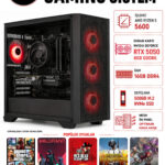 X35 RYZEN 5 5600 RTX 5050 8GB 16GB RAM 500GB M.2 SSD Oyuncu Bilgisayarı