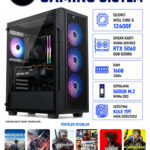X34 İ5 12400F RTX 5060 8GB 16GB RAM 500GB M.2 SSD Oyuncu Bilgisayarı