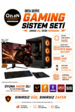 X29 RYZEN 5 5600 RTX 5060 8GB 16GB RAM 500GB M.2 SSD 24'' Full HD 100Hz Oyuncu Bilgisayarı