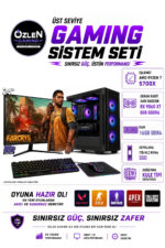 X31 RYZEN 7 5700X RX 9060 XT 8GB 16GB RAM 1TB M.2 SSD 24'' Full HD 200Hz Oyuncu Bilgisayarı