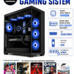 XXL10 İ9 14900K RTX 5070 Tİ 16GB 32GB DDR5 RAM 1TB M.2 SSD Üst Seviye Oyuncu Bilgisayarı
