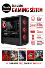 X28 RYZEN 5 7600 RX 9060 XT 8GB 16GB RAM 500GB M.2 SSD Oyuncu Bilgisayarı