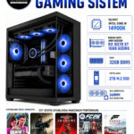 XXL11 İ9 14900K RX 9070 XT 16GB 32GB DDR5 RAM 2TB M.2 SSD Üst Seviye Oyuncu Bilgisayarı