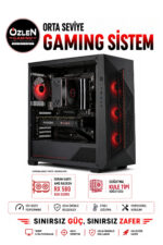 X98 RYZEN 5 5500 RX 580 8GB 32GB RAM 1TB M.2 SSD Oyuncu Bilgisayarı - Görsel 2