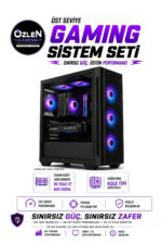X31 RYZEN 7 5700X RX 9060 XT 8GB 16GB RAM 1TB M.2 SSD 24'' Full HD 200Hz Oyuncu Bilgisayarı - Görsel 2