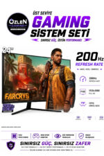 X31 RYZEN 7 5700X RX 9060 XT 8GB 16GB RAM 1TB M.2 SSD 24'' Full HD 200Hz Oyuncu Bilgisayarı - Görsel 3