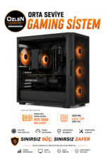 X23 RYZEN 5 5500 RTX 5060 8GB 16GB RAM 500GB M.2 SSD Oyuncu Bilgisayarı - Görsel 2