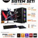 X24 İ3 10100F RX 580 8GB 16GB RAM 256GB M.2 SSD 24'' Full HD 100Hz Oyuncu Bilgisayarı