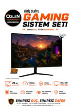 XS3 İ5 4570 RX 580 8GB 16GB RAM 256GB SATA SSD 24'' Full HD 100Hz Oyuncu Bilgisayarı - Görsel 3