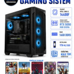 X85 İ5 14400F RTX 5050 8GB 16GB DDR5 RAM 1TB M.2 SSD Oyuncu Bilgisayarı