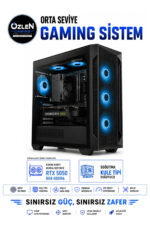 X85 İ5 14400F RTX 5050 8GB 16GB DDR5 RAM 1TB M.2 SSD Oyuncu Bilgisayarı - Görsel 2