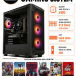 X11 RYZEN 5 5500 RTX 5060 8GB 16GB RAM 500GB M.2 SSD Oyuncu Bilgisayarı