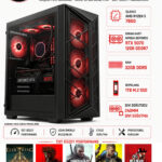 XL12 RYZEN 5 7600 RTX 5070 12GB 32GB DDR5 RAM 1TB M.2 SSD Üst Seviye Oyuncu Bilgisayarı