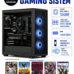 X84 İ5 12400F RTX 5050 8GB 16GB RAM 500GB M.2 SSD Oyuncu Bilgisayarı