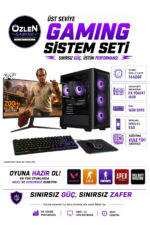 XL11 İ5 14400F RX 9060 XT 16GB 500GB M.2 SSD 16GB DDR5 RAM 24'' Full HD 200Hz Set Oyuncu Bilgisayarı