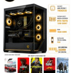 XL9 RYZEN 7 7800X3D RTX 5070 12GB 16GB DDR5 RAM 1TB M.2 SSD Üst Seviye Oyuncu Bilgisayarı