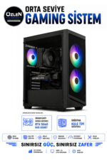 XL8 İ5 14400F RTX 5060 8GB 16GB DDR5 RAM 500GB M.2 SSD Oyuncu Bilgisayarı - Görsel 2