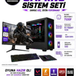 XL7 RYZEN 5 7500F RX 9060 XT 16GB 500GB M.2 SSD 16GB DDR5 RAM 24'' Full HD 200Hz Üst Seviye Set Oyuncu Bilgisayarı