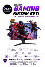 XL5 RYZEN 5 5500 RTX 5060 8GB 16GB RAM 500GB M.2 SSD 24'' Full HD 200Hz Üst Seviye Set Oyuncu Bilgisayarı - Görsel 3