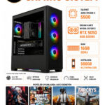 X1 RYZEN 5 5500 RTX 5050 8GB 16GB RAM 500GB M.2 SSD Oyuncu Bilgisayarı