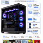 XXL1 İ9 14900K RX 9070 XT 16GB 32GB DDR5 RAM 1TB M.2 SSD Üst Seviye Oyuncu Bilgisayarı