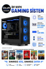 X75 İ5 14400F RTX 5060 8GB 16GB RAM 1TB M.2 SSD Üst Seviye Oyuncu Bilgisayarı