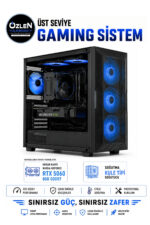 X75 İ5 14400F RTX 5060 8GB 16GB RAM 1TB M.2 SSD Üst Seviye Oyuncu Bilgisayarı - Görsel 2
