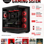 XL65 RYZEN 7 8700F RTX 5070 12GB 32GB DDR5 RAM 1TB M.2 SSD Üst Seviye Oyuncu Bilgisayarı