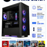X73 İ7 14700F RTX 5060 8GB 32GB RAM 1TB M.2 SSD Oyuncu Bilgisayarı